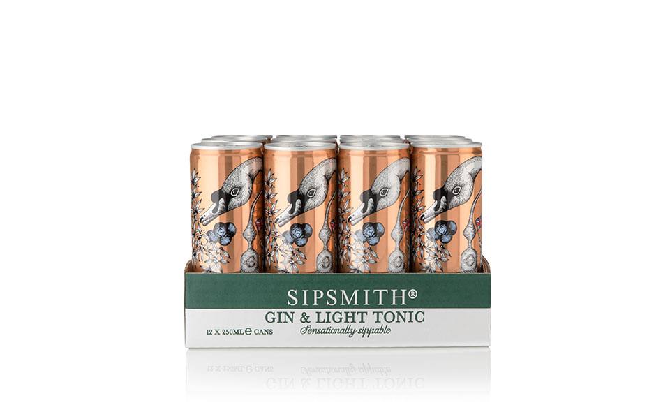 Gin & Tonic Light, by Sipsmith 